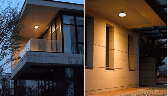 Đèn led ốp trần lắp đặt linh hoạt nhiều vị trí
