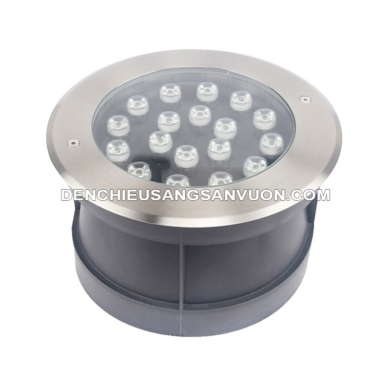 Gía đèn led âm nước gắn âm thành – âm đáy hồ 18W