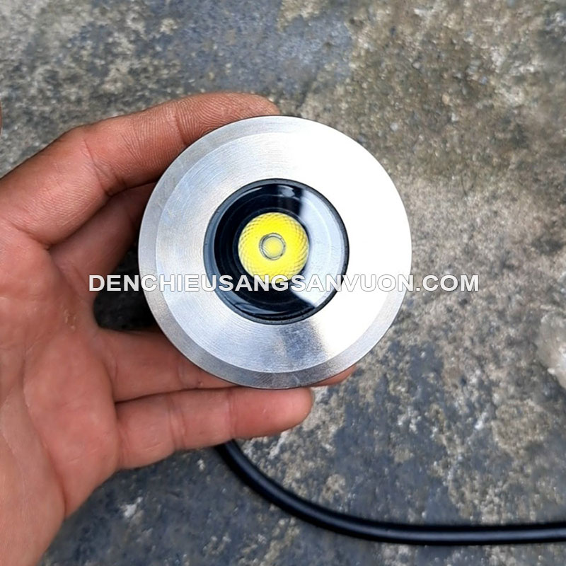 Gía đèn led âm nước gắn âm thành – âm đáy hồ 1w