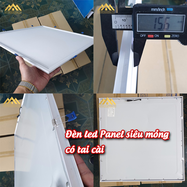 Đèn led panel siêu mỏng có tai cài Đèn led panel siêu mỏng có tai cài