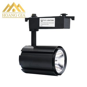 Đèn led rọi ray 2 lớp 20w 3 màu vỏ đen