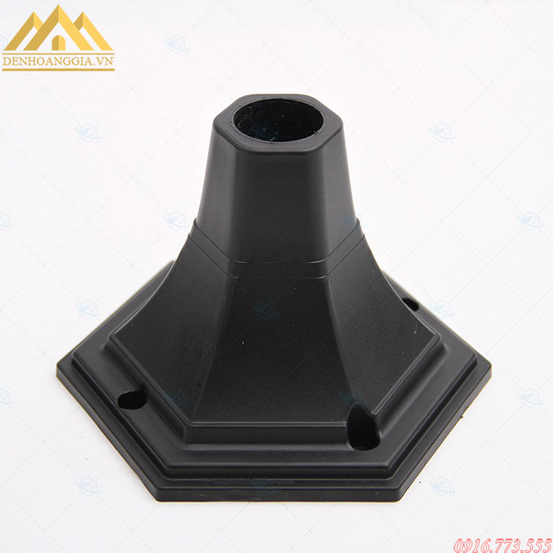 Chân đế ở phần thân đèn trụ cổng năng lượng mặt trời Chân đế ở phần thân đèn trụ cổng năng lượng mặt trời