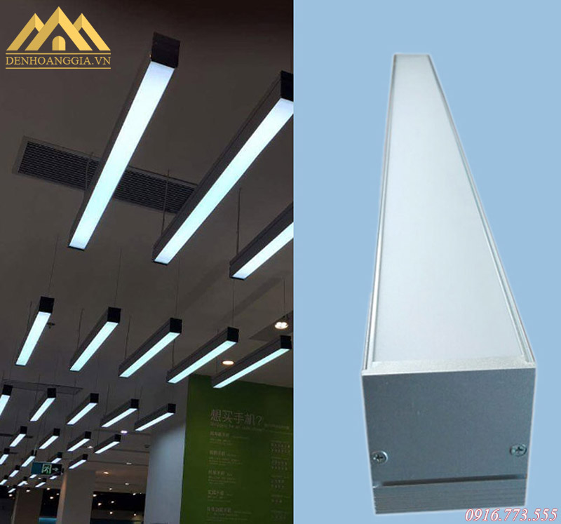 Ứng dụng đèn thả văn phòng ở nhiều không gian khác nhau