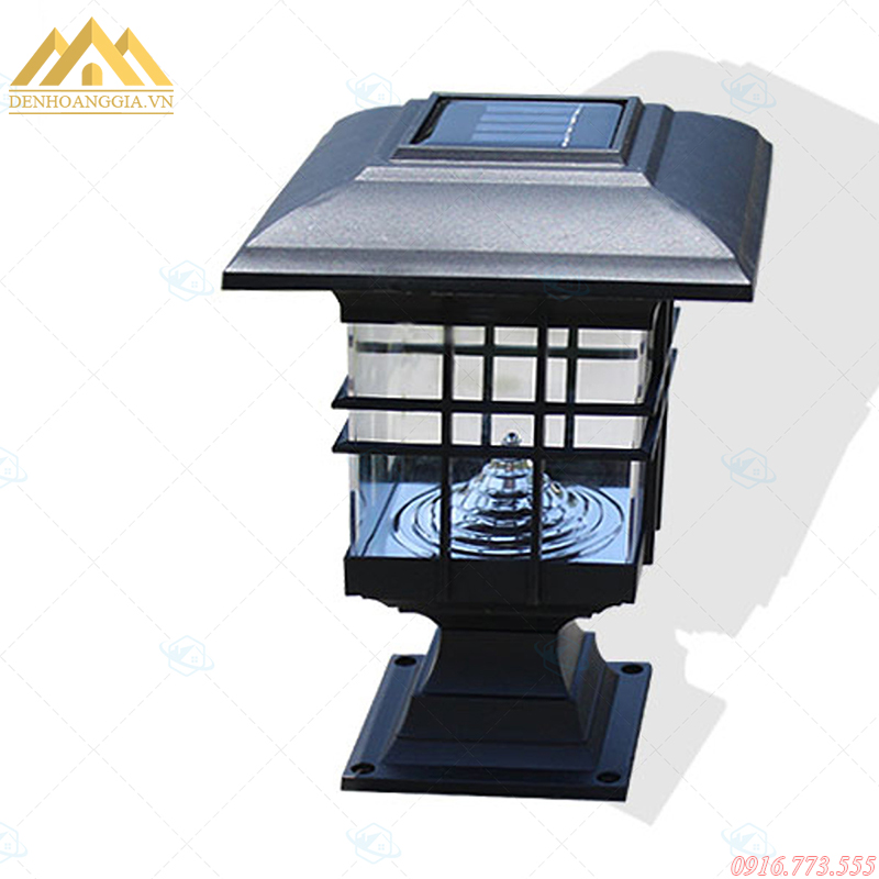 Đèn trụ cổng năng lượng mặt trời có tính thẩm mỹ cao Đèn trụ cổng năng lượng mặt trời có tính thẩm mỹ cao