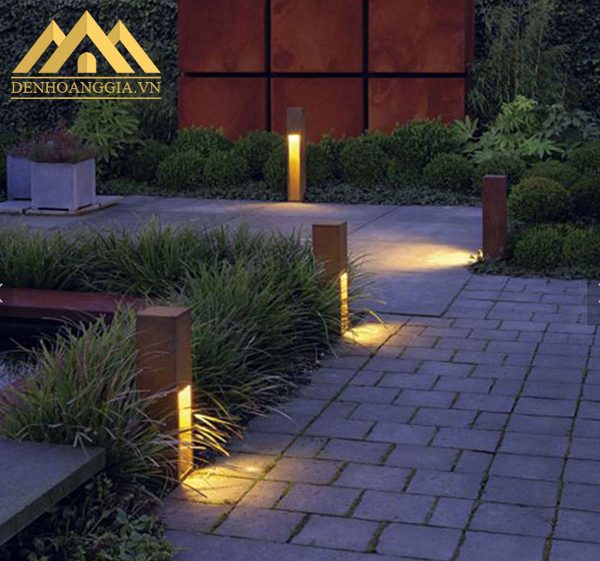 Đèn led trụ sân vườn Đèn led trụ sân vườn