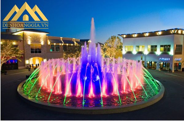 Ứng dụng của đèn led gắn âm nước