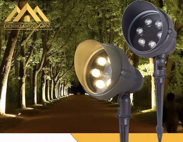 Đèn led cắm cỏ sân vườn được thiết kế đa dạng công suất