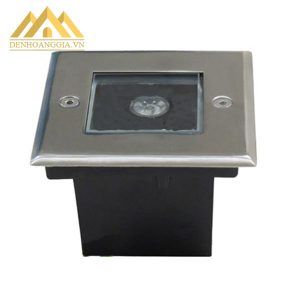 Đèn led âm đất vuông 1w