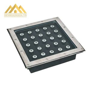 Đèn led âm đất vuông 36w