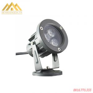 Đèn led chiếu điểm ngoài trời 3w