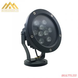 Đèn led chiếu điểm ngoài trời 9w