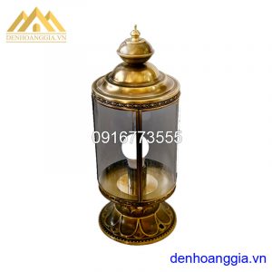 Đèn trụ cổng bằng đồng TT-TCD-009